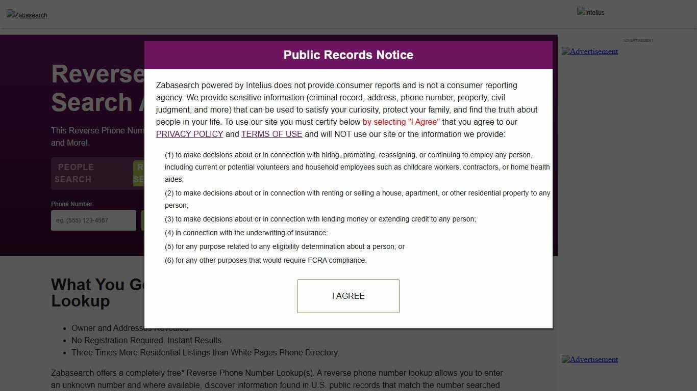 Free** Reverse Phone Number Lookup(s) - Cell Phones, Landlines, VOIP & More